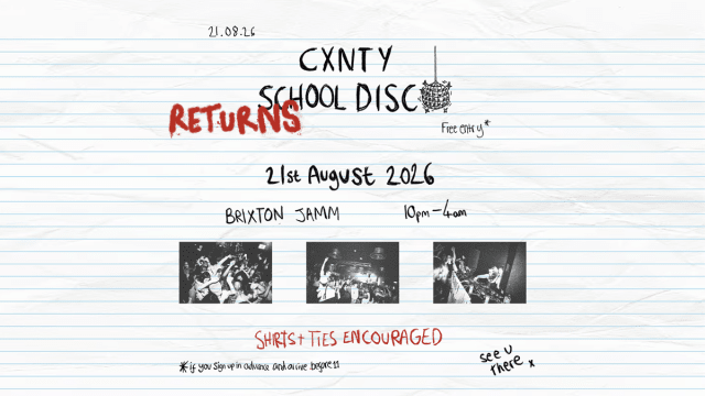 The Cxnty School Disco - Summer School