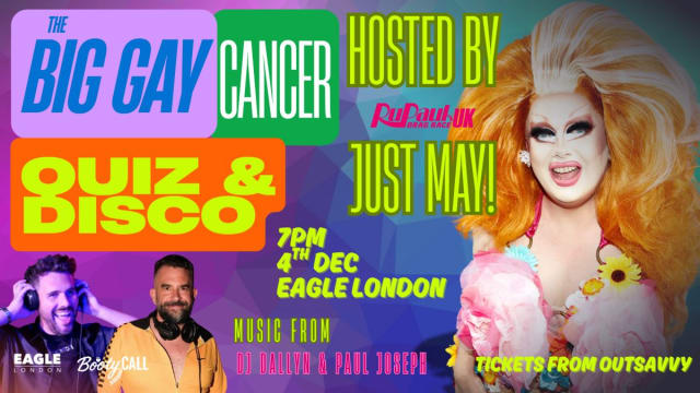 The Big Gay Cancer Quiz & Disco