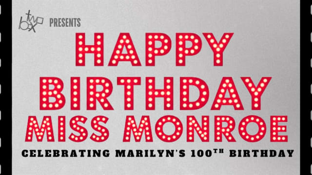 Happy Birthday Miss Monroe!