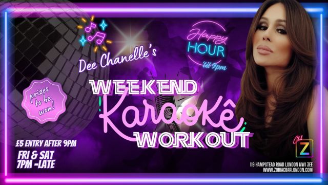 Dee Chanelle's Weekend Karaoke Workout- Friday Edition