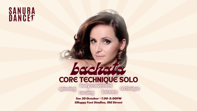 Bachata Core Techniques Solo | Workshop with Evelina | Open Level