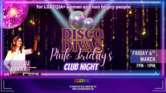 Pink Friday - Disco Divas Club night