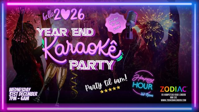 Year End Karaoke Party! (ACCESS TO BOTH FLOORS)