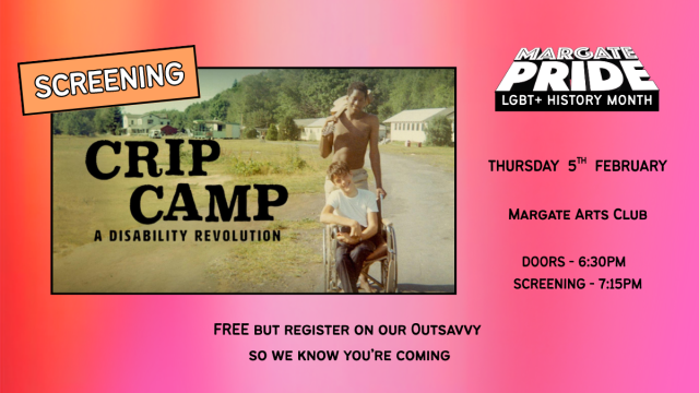 SCREENING: CRIP CAMP  Hosted by Ellen Jones. 