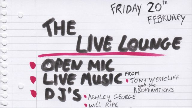 Live Lounge: Open Mic