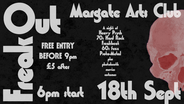 Freak Out - 60s and 70s hard rock and heavy metal