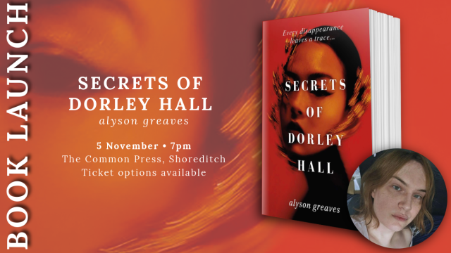 Secrets of Dorley Hall : Book Launch