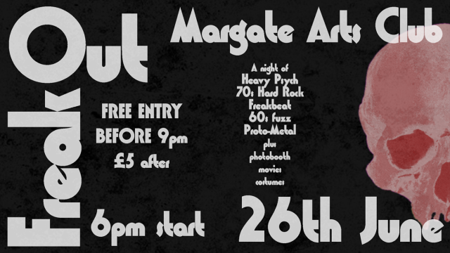 Freak Out - 60s and 70s hard rock and heavy metal