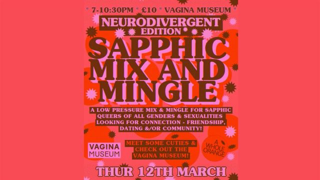 NEURODIVERGENT SAPPHIC MIX AND MINGLE!