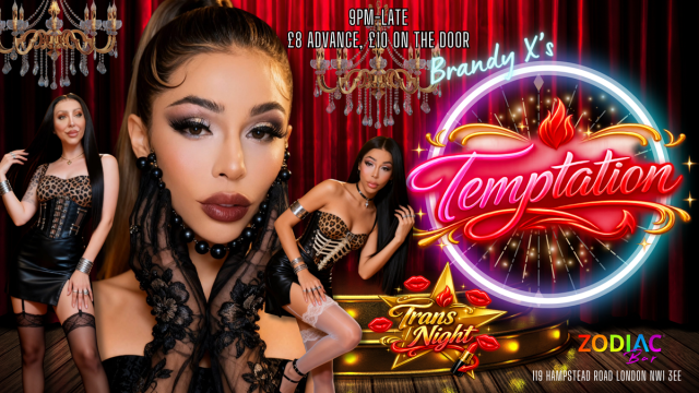 ZODIAC BAR- Temptation - Every Thursday 