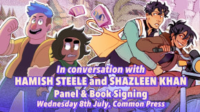 In Conversation with Hamish Steele and Shazleen Khan - Queer Comics tickets