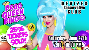 DRAG QUEEN BINGO at DEVIZES Conservative Club tickets