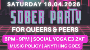Queer Community Playlist: A Sober Party tickets