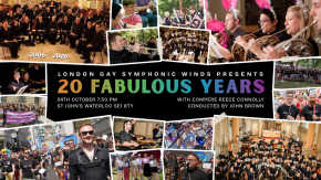 London Gay Symphonic Winds: 20th Anniversary Concert! 🎂🎉🎈 tickets