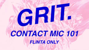 GRIT - Contact Mic Workshop  tickets