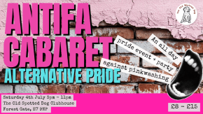 ANTIFA Cabaret: Alternative Pride tickets