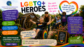 LGBTQ+ Carers Hatfield: time-out for you, if looking after someone who would not cope without you. tickets