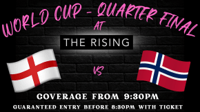 England vs Norway - World Cup Quarter Final tickets