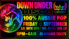 DOWN UNDER DISCO: 100% AUSSIE POP! tickets