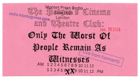 MPR: The People’s Cinema and Theatre Club: Only The Worst Of People Remain As Witnesses tickets