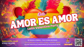 EXILIO — THE QUEER LATIN PARTY  Valentine Latin Love Party – London 2026 tickets