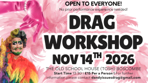 BDKS Presents: Drag King Workshop tickets