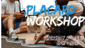 Placard Making Workshop tickets