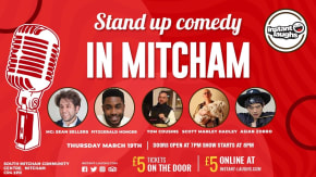 Stand up comedy in Mitcham tickets