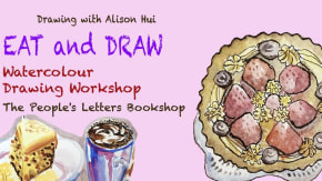 Eat & Draw Watercolour Drawing Workshop by Alison Hui tickets