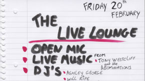Live Lounge: Open Mic tickets