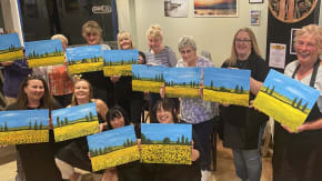 Acrylics Paint & Sip tickets