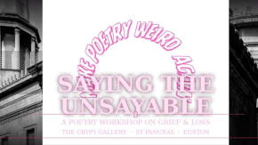 Saying The Unsayable Poetry Workshop tickets