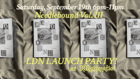 Needlebound Vol. 3 London Launch Party!! tickets