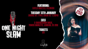 One Night Slam | January 13th tickets