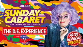 SUNDAY CABARET PRIDE WEEKEND WITH THE D.E. EXPERIENCE  tickets