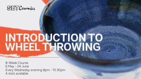 Introduction to Wheel Throwing - 8-Week Course with Ceramicist Lewis Hayes  tickets