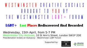 LGBT+ Lost Places Rediscovered And Recorded tickets