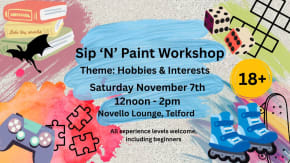 Sip & Paint: Hobbies & Interests tickets