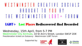 LGBT+ Lost Places Rediscovered And Recorded tickets
