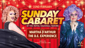 Sunday Cabaret with The D.E. Experience and Martha D'Arthur tickets