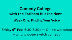Writing Queer Sketch Comedy (online workshop) tickets