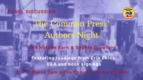 The Common Press Authors Night ft Nathan Korn & Sophie Crawford tickets