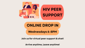 HIV+ Peer Support - Online Drop In tickets