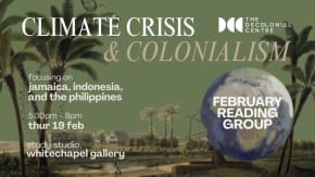 Colonialism and the Climate Crisis - IN-PERSON Reading Circle tickets