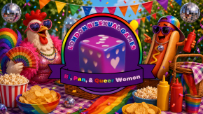 London Bisexual Women Games, Snacks & Wine Night: Carnival Chaos 🌭🐔🎪 tickets