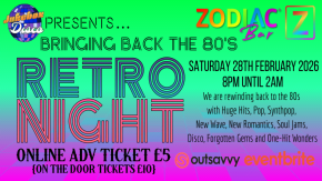 Jukebox Disco presents Retro Night - Bringing Back The 80's tickets