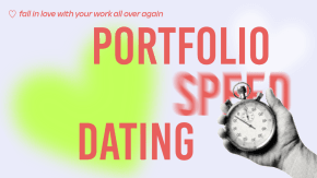 Portfolio Speed Dating - Meet peers, show work, rotate. tickets