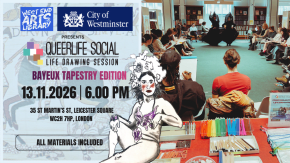 QUEER LIFE DRAWING -  Bayeux Tapestry Edition at West End Arts Library tickets