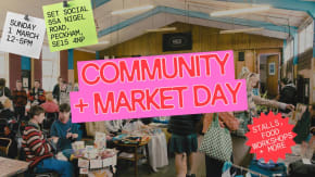 SET Social March Community Day and Market  tickets