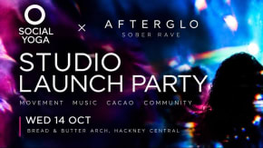 Yoga Studio Launch Party (Social Yoga x Afterglo) tickets